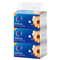 [大号抽纸]dovin3包6包无香可抽取式面巾纸家庭办公手提装 3包一提:买三送一