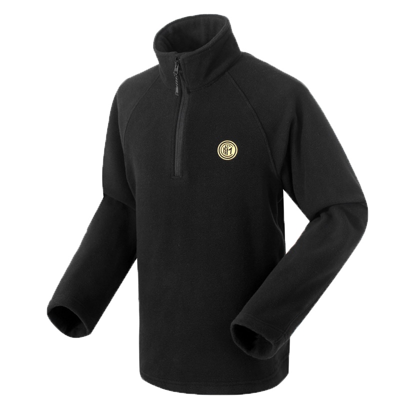 国际米兰俱乐部Inter Milan 新品男子摇粒绒拉链抓绒衣运动卫衣