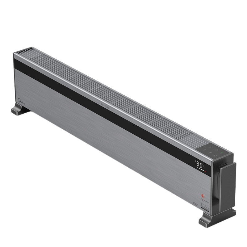 [精选]美的(Midea)HD22X取暖器 家用房间踢脚线电暖气WIFI智能遥控防水干衣节能升温 办公室预约定时对流电暖