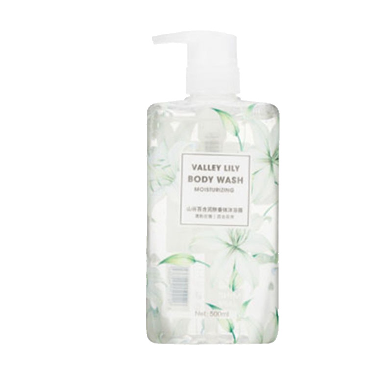 名创优品(miniso)抖音网红款山谷百合润肤香体沐浴露500ml送朋友/其它/礼品