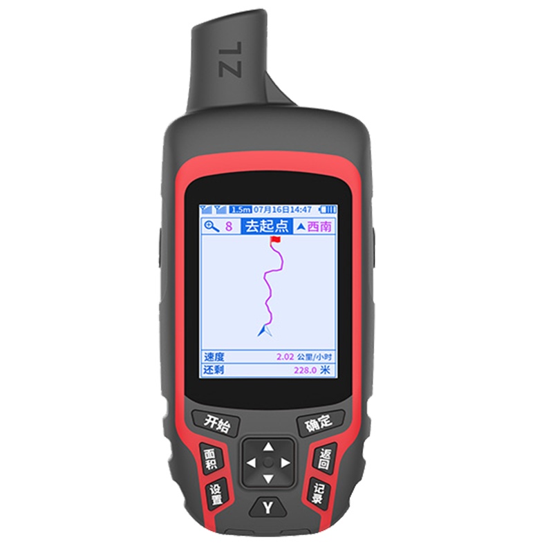 卓林科技高精度手持GPS测亩仪土地面积测量仪地亩仪收割机专用量田地仪器ZL198标配