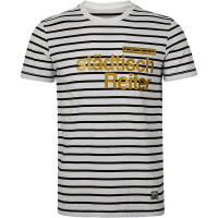 Lee男装 黑白条纹短袖圆领休闲T恤 L302003JTK14