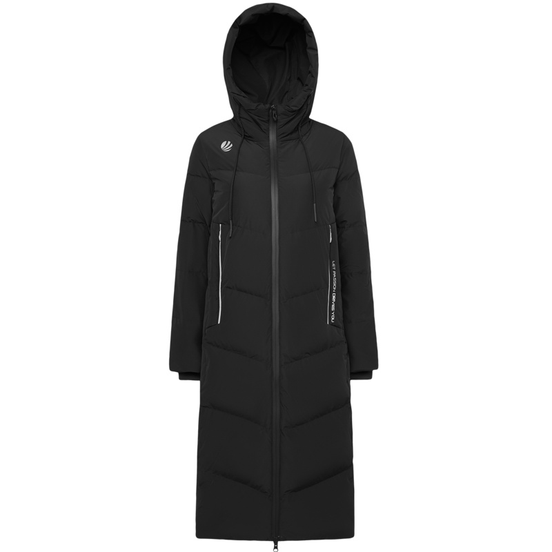 波司登羽绒服女长款连帽冬新款加厚保暖时尚外套潮B90142312