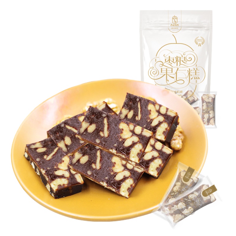 枣粮先生 红枣果仁糕125g/袋