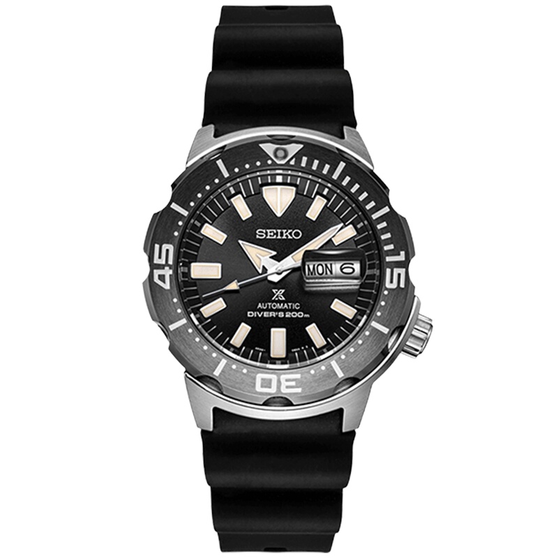 精工手表男士潜水系列腕表 日历显示机械运动腕表男SRPD27J1