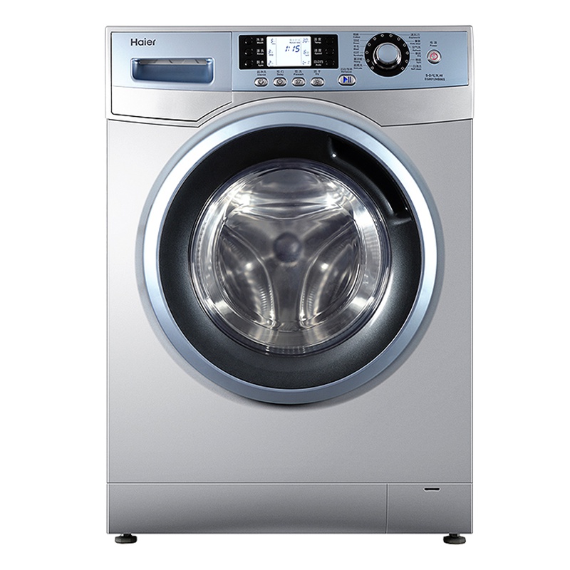 海尔(Haier)EG8012HB86S 8公斤 变频全自动家用滚筒洗衣机 干衣机 洗烘一体机 空气洗 一键自清洁