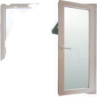 免胶玻璃贴纸卫生间玻璃贴膜浴室磨砂窗贴透光不透明办公室玻璃纸 B纯磨砂50CM,5米