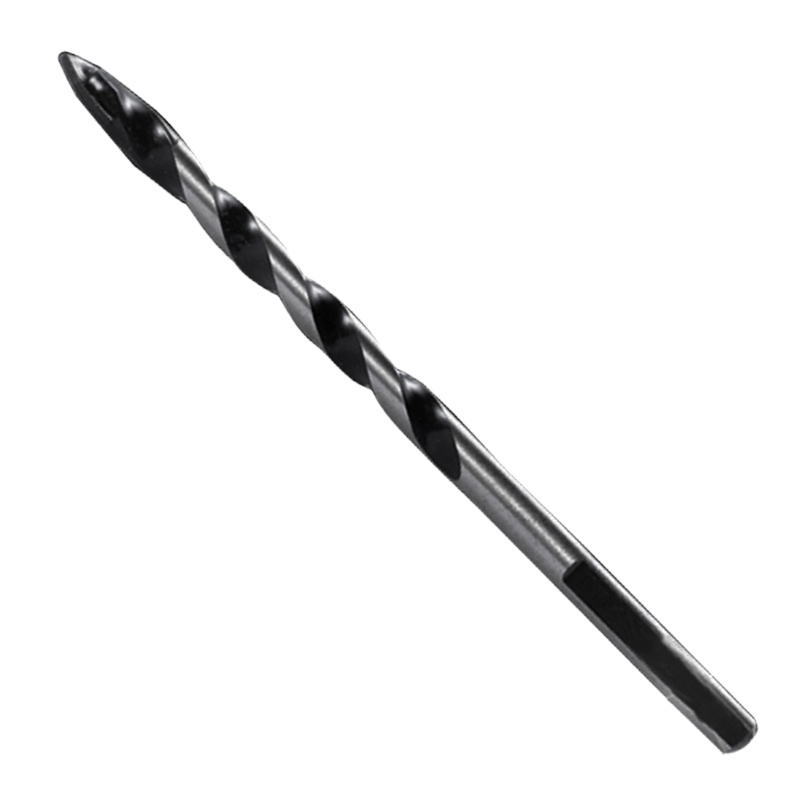 尼奥动力电钻配件 霸王钻三角钻瓷砖陶瓷石工建工钻头直柄冲击钻头墙壁石材钻头 12MM一支 Y0026