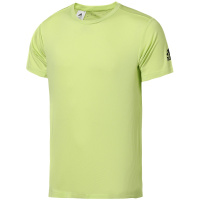 【自营】adidas阿迪达斯男子短袖T恤训练跑步透气运动服CE0821 L CE0821SEMI冰冻黄F15
