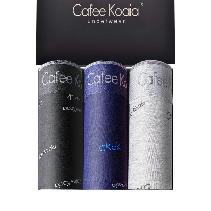 男士内裤平角裤莫代尔四角短裤印花夏季裤衩60