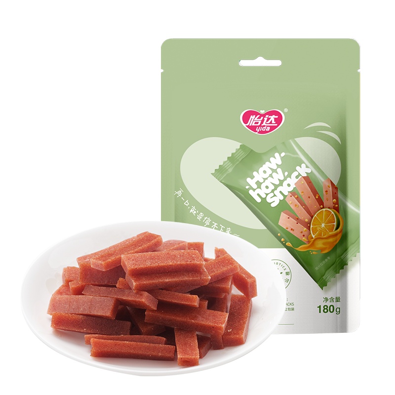肖战同款 怡达果粒乳酸菌果山楂条180g 益生菌发酵酸甜创意零食