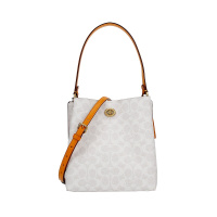 Coach 蔻驰 奢侈品 女士专柜款 CHARLIE系列人造革手提单肩斜挎水桶包 2312 IMRO8