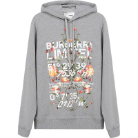 BURBERRY 博柏利 男款 棉质连帽长袖卫衣运动衫 80375421