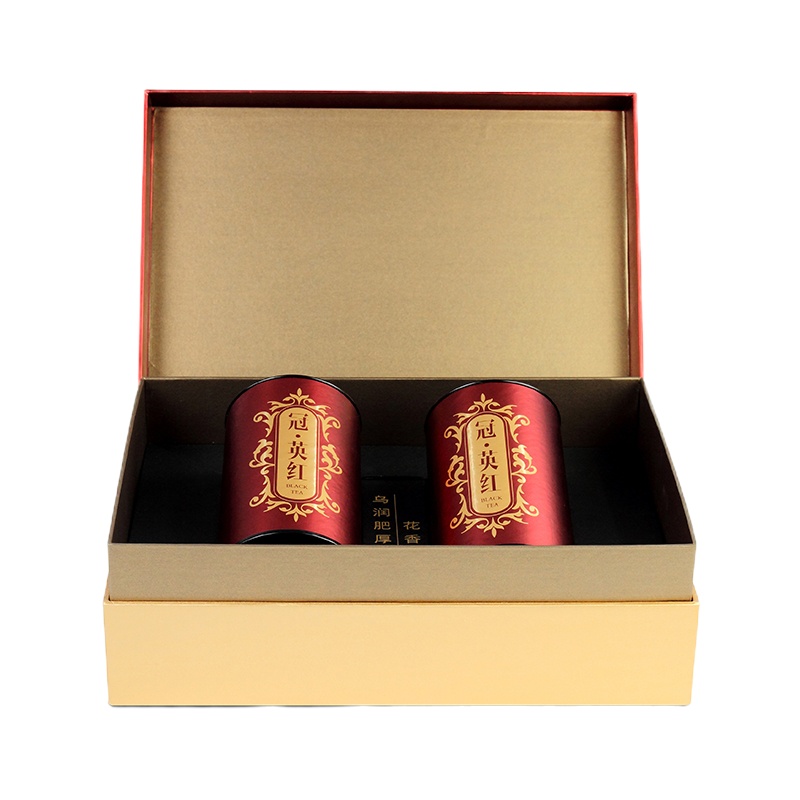 【2020新茶上市】西湖龙冠英德红茶春茶叶广东特产英红红茶茶叶50g*2罐组合装