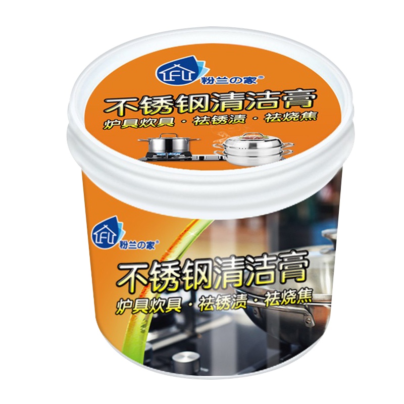 苏宁极物 不锈钢清洁膏 FL0581 厨房去污除锈清洁剂 500g（单位：罐）