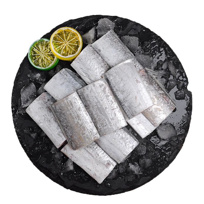 纯色本味 冷冻舟山精品带鱼段 刀鱼 纯中段无内脏 500g/袋 烧烤 生鲜 海鲜水产