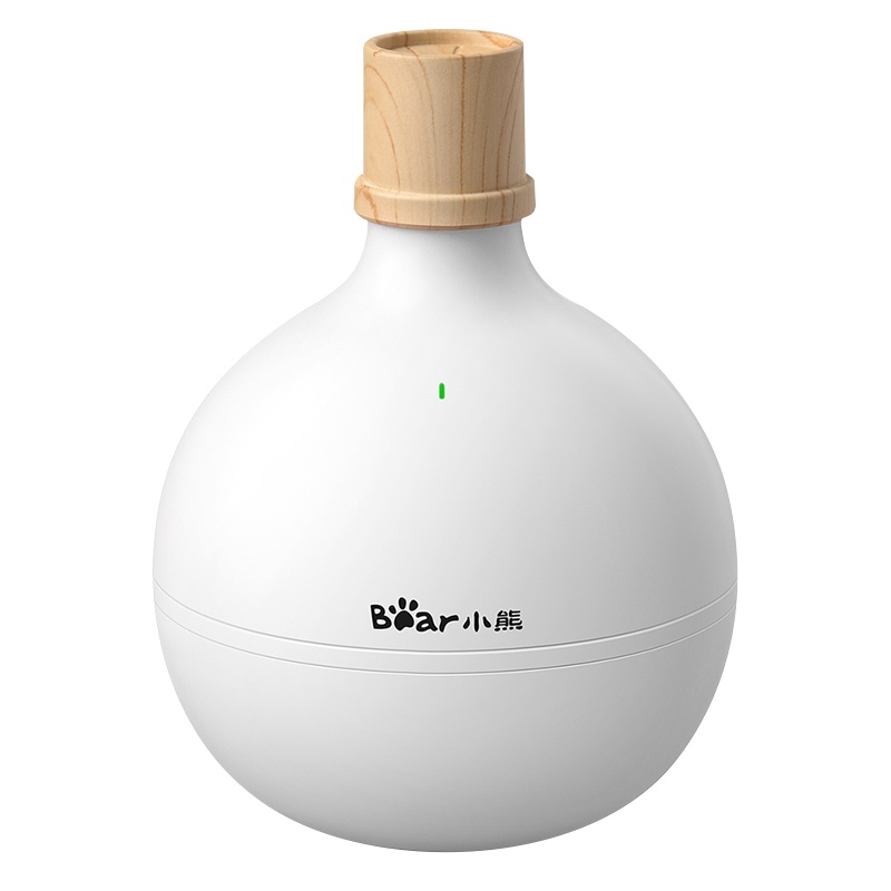 小熊(Bear)加湿器卧室迷你办公室便携轻音补水USB空气加湿器伴侣JSQ-B03A1