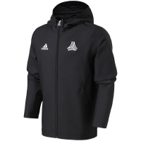 【自营】adidas男服外套夹克足球休闲运动服DT9850 L DT9850黑色