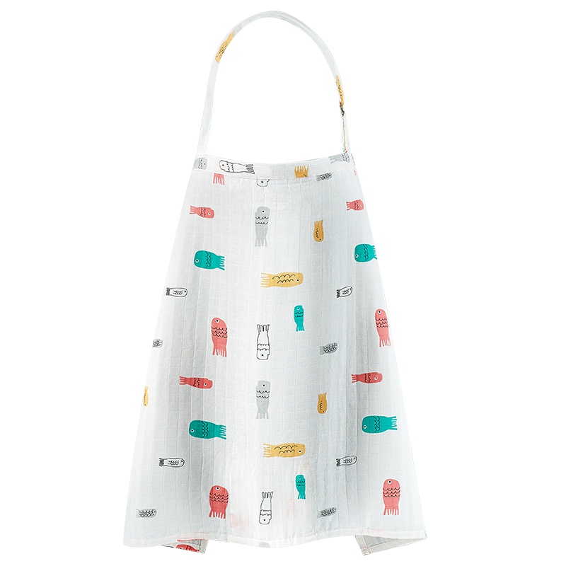 babycare 孕妇哺乳巾 外出哺乳遮挡衣喂奶遮羞布防走光披肩夏季 薄5298 特尔利花园 均码