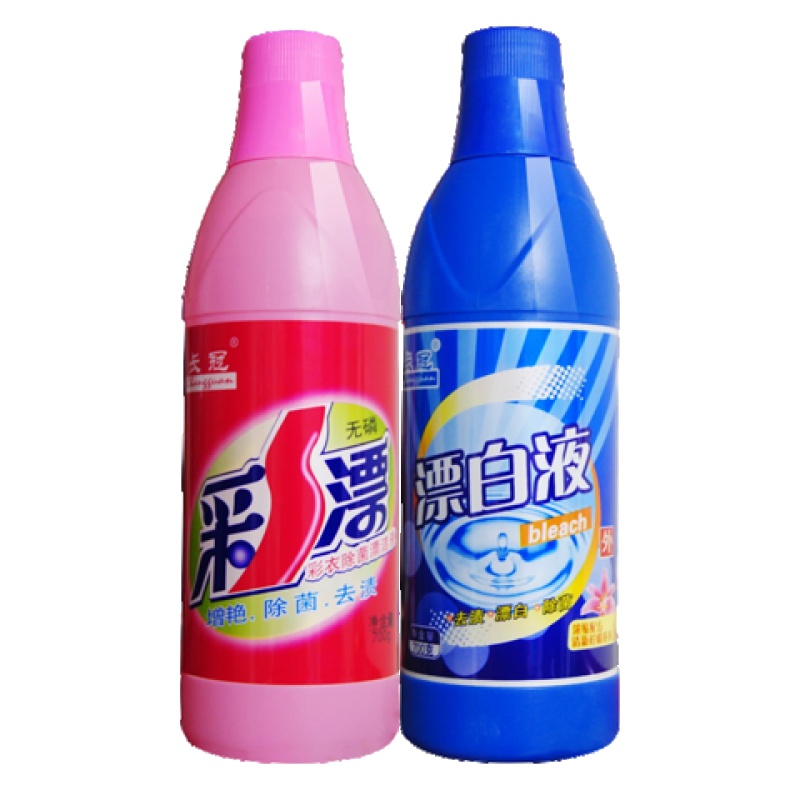 彩漂剂[马上]彩色衣服漂白剂白色衣服彩漂白粉彩漂液去 组合装[一瓶漂白剂+一瓶彩漂剂]