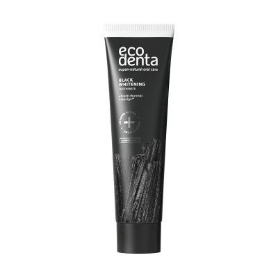 立陶宛ECODENTA黑炭速效亮白牙膏100ml