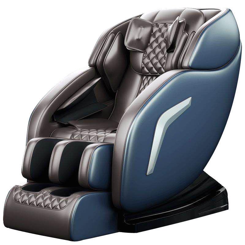 志高(CHIGO)按摩椅ZG-AM36蓝智能操控全身多功能太空舱推拿揉捏按摩家用办公室电动按摩椅电动沙发椅