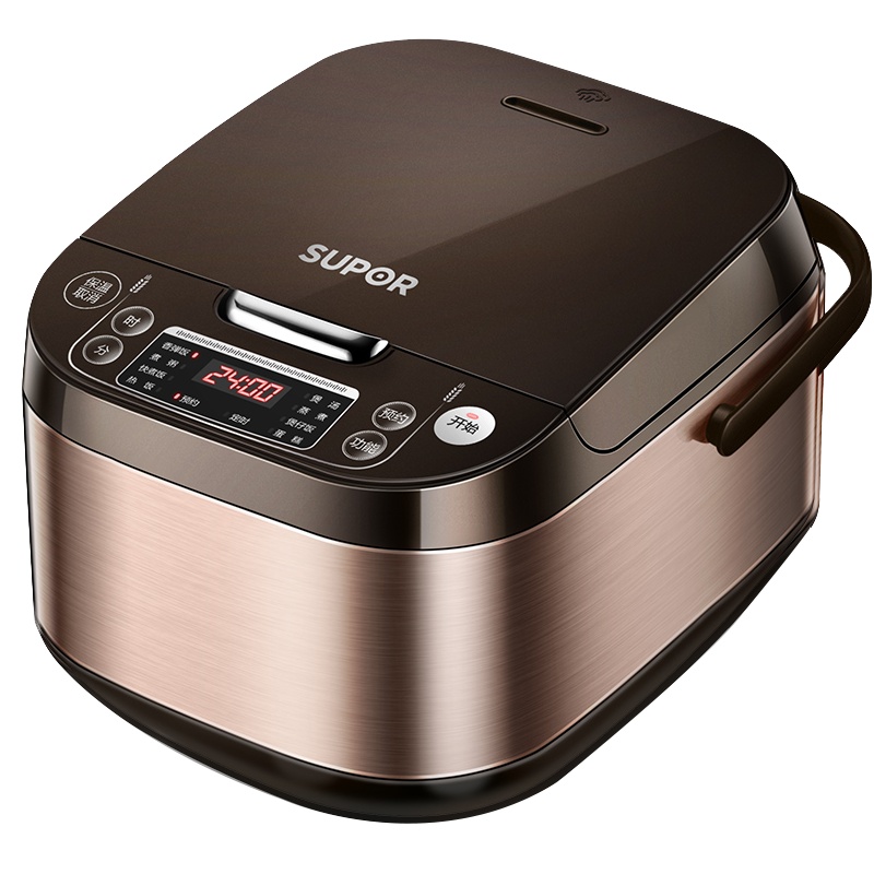 苏泊尔（SUPOR）豪华智能电饭煲SF50FC643电饭锅5L容量智能预约 炫彩拉丝金属煲体 家用电饭煲