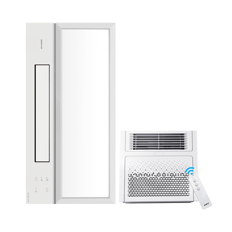 奥普(AUPU)浴霸普通集成吊顶式S365一厨一卫多功能智能恒温自动沐浴风暖型浴霸S365+遥控凉霸W14浴室厨房套餐