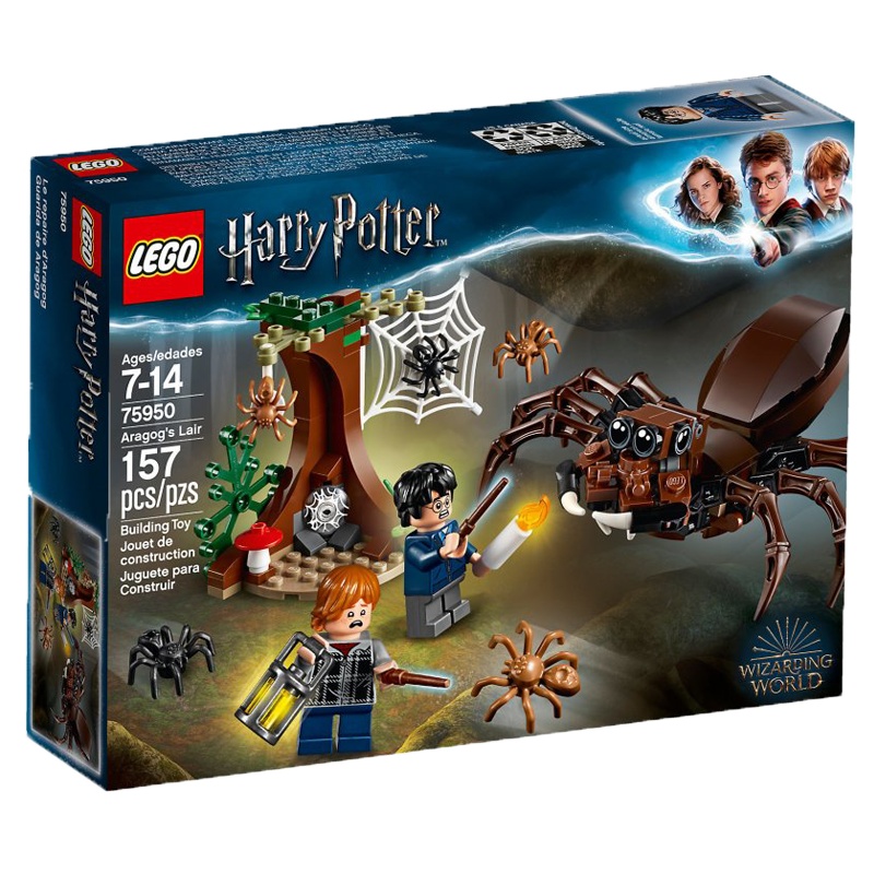 乐高(LEGO)哈利波特系列 勇闯禁忌森林 75950 儿童塑料积木玩具157块 7-14岁