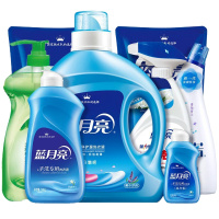 蓝月亮洗衣厨卫套餐:亮白2kg+亮白袋×2+手洗500g+茶清1kg+油污克星500g+卫诺500g(单位:套)