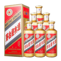 贵州茅台 迎宾酒 同心同愿 53度500ml*6 整箱装 酱香型白酒