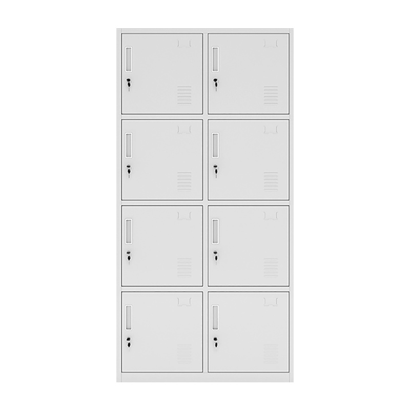 振奥 更衣柜铁皮柜宿舍存包柜浴室员工储物柜鞋柜碗柜 八门更衣柜