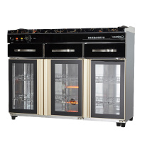 康宝ZTP400T-2保洁柜 商用立式茶杯茶具柜 横向消毒碗柜 桌面三门大容量臭氧中温餐具保洁柜