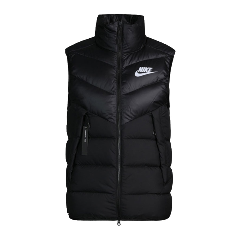 Nike耐克男装冬羽绒背心立领保暖休闲马甲928860-010