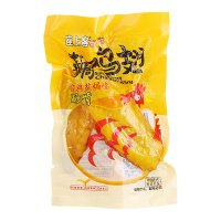 [座上客 盐焗鸡翅7袋]办公室休闲零食鸡翅小吃小包装约280g