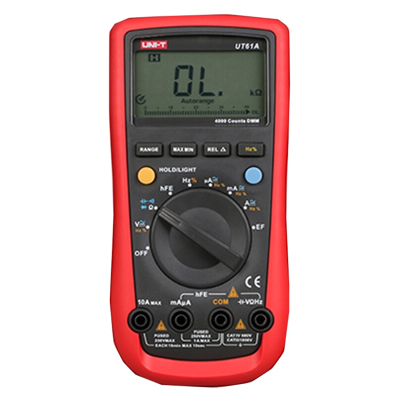 优利德 UT61A 自动量程型数字万用表 单位（件）