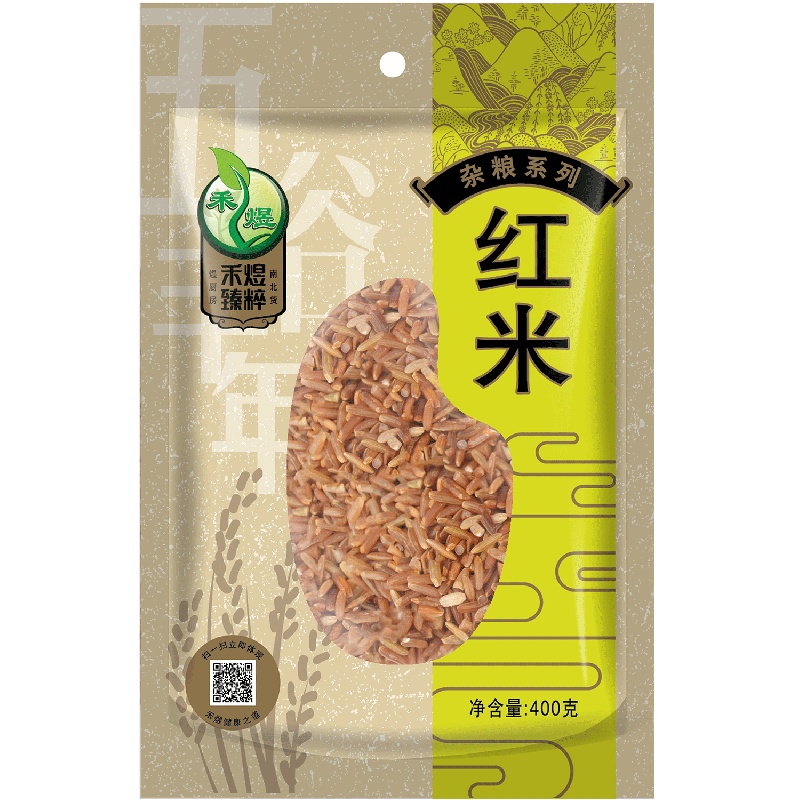 禾煜 红米400g/袋 五谷杂粮 粗粮 禾煜出品