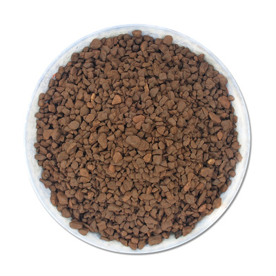 锰砂滤料 水处理过滤锰沙 100KG 规格:2-4mm