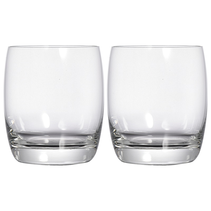 Ocean艾丽斯冷切口薄款果汁杯水杯开水泡茶杯子320ML2只