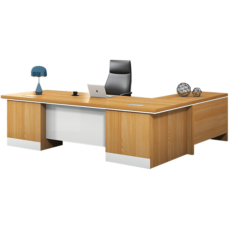 格具(GEJU)办公家具老板桌板式大班台主管桌现代简约经理桌总裁桌