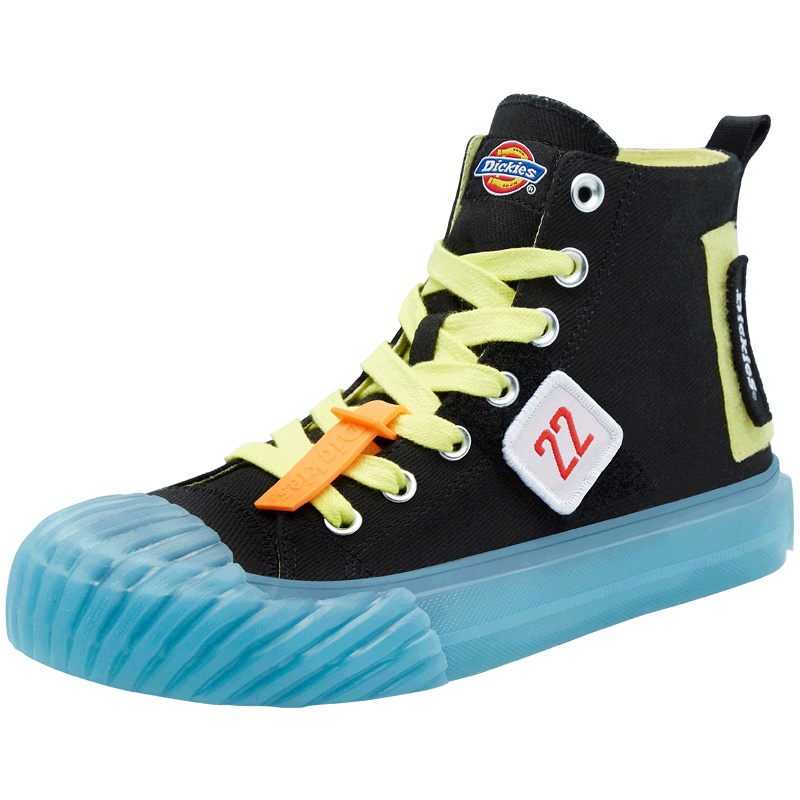 Dickies男鞋2021春季透气帆布鞋高帮情侣鞋潮流百搭休闲板鞋201N50LXS16D