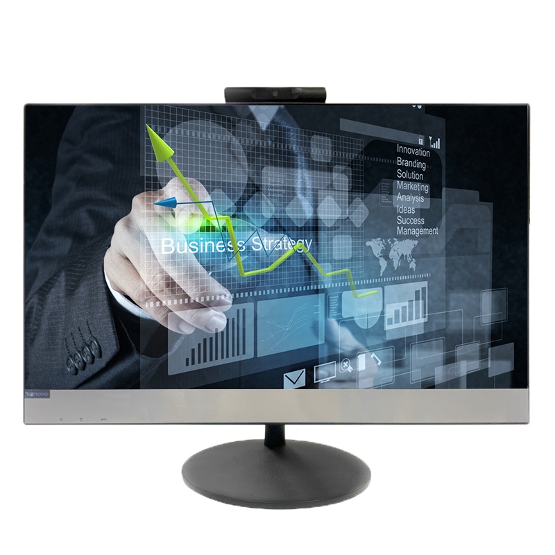 联想(Lenovo)S5350/S5430一体机电脑 (I3-8100T/4G/1T/W10/无光驱/集显/24寸/黑)