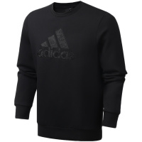 【自营】阿迪达斯男服卫衣圆领训练套头休闲运动服EH3817