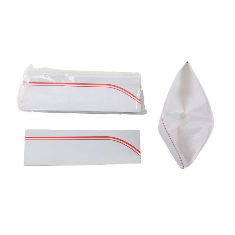 企购优品 一次性船形厨工帽(船形/高100MM,20顶/包)厨师帽 厨师帽子工作帽厨工帽