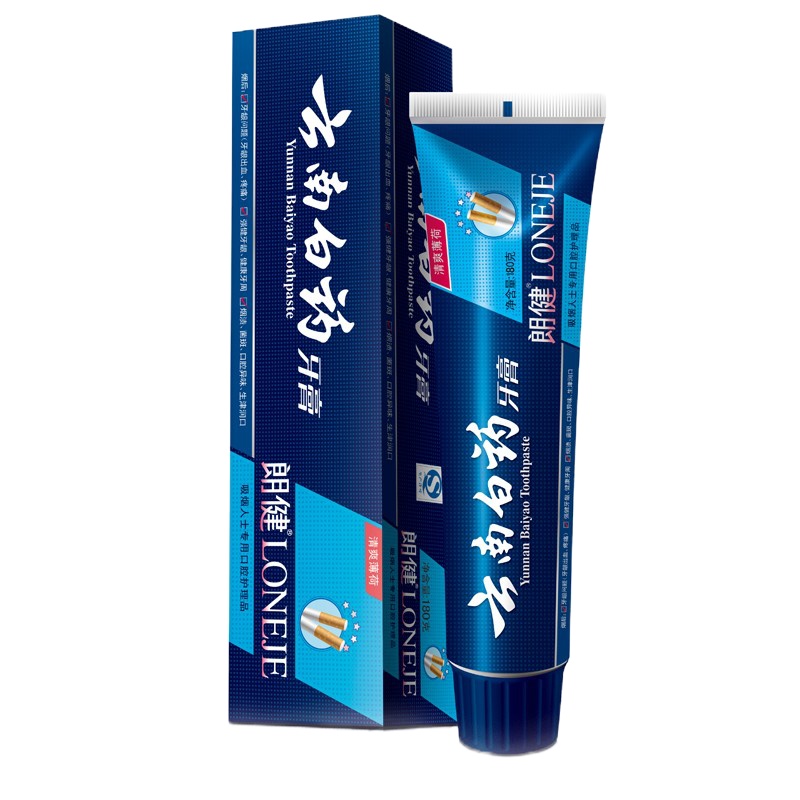 云南白药(YUNNANBAIYAO) 朗健清爽薄荷 180g 牙膏(计价单位:支)