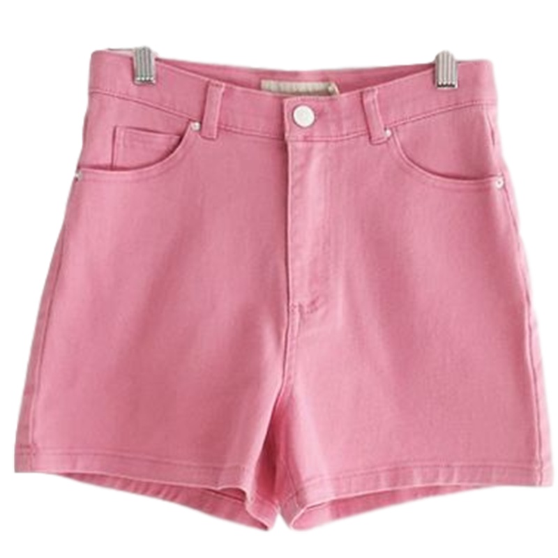 【福利款】拉夏贝尔ulifestyle短裤女简约通勤高腰显瘦纯色宽松百搭休闲裤女