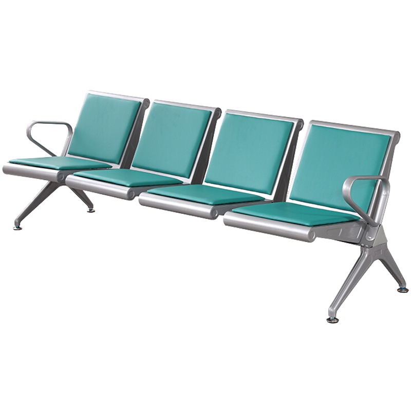 欧宝美机场椅候车椅连排坐椅医院候诊椅咖啡色输液椅
