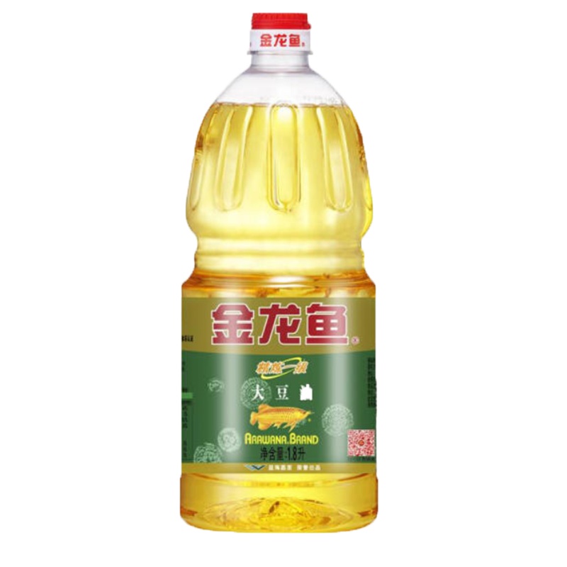 金龙鱼 食用油精炼一级 大豆油 1.8L BWT B2B商品 100份起订