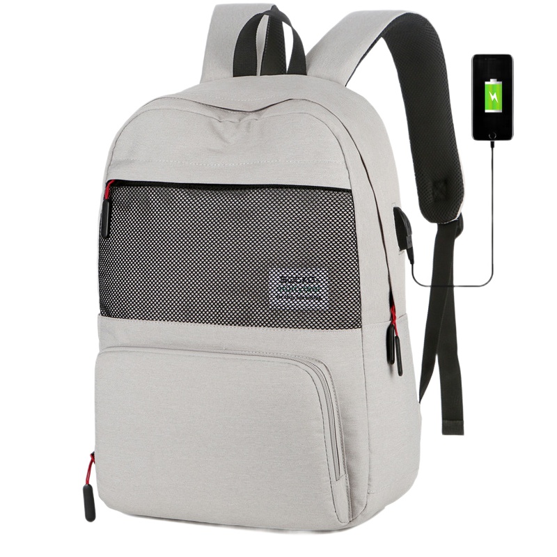 圣兰戈(SOCKO)双肩包电脑包15.6寸适用华硕戴尔惠普暗影精灵5笔记本14华为小米联想拯救者y7000游戏本背包男女