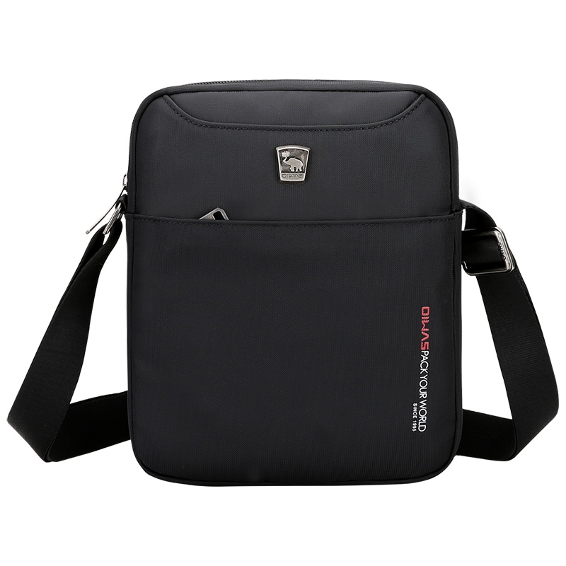 爱华仕单肩包商务斜挎包时尚单肩背包7.9寸平板电脑小书包